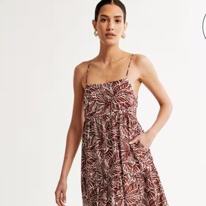 Abercrombie Trapeze Midi Dress